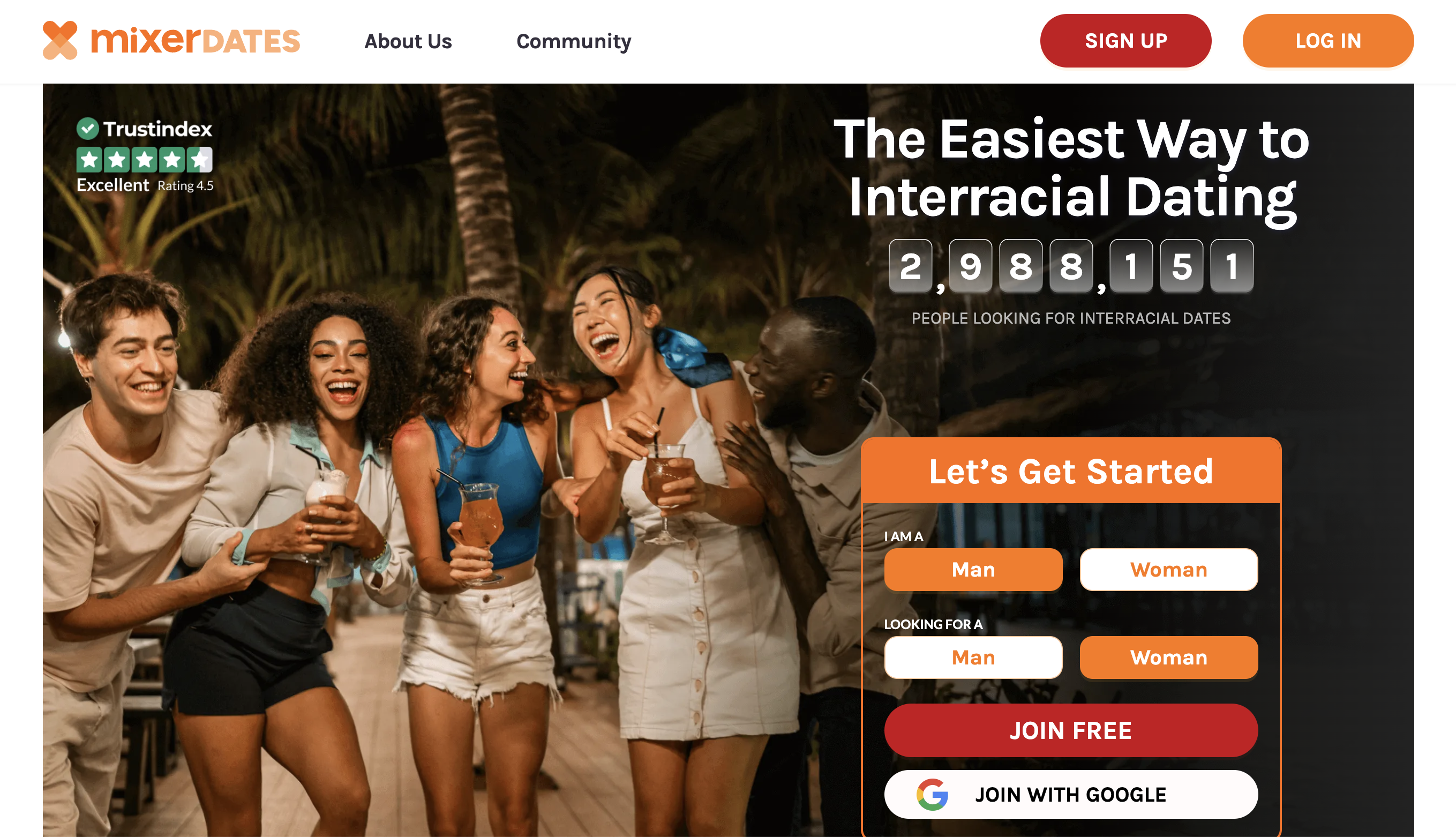 {{https://mixerdates.com/?ch=mixerblog}}MixerDates app interface showing Raleigh interracial dating profiles